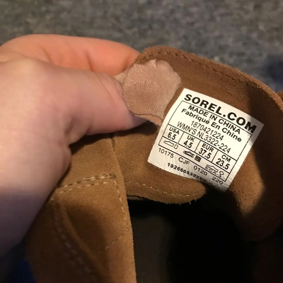 Sorel Tan Evie Boots, size 37.5 - Picture 4 of 7